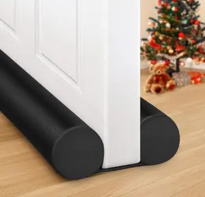 Large Door Draft Stopper for Bottom of Door |  Door Draft Blocker Under Door Gap Filler Weather Stripping