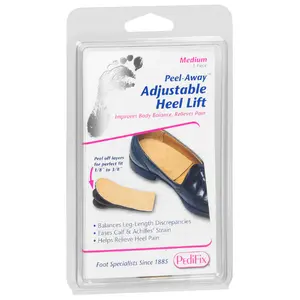 PediFix Peel Away Adjustable Heel Lift Medium 1 Each