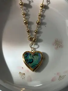 Vintage Lovers Locket Necklace