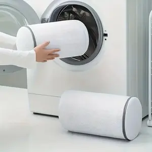 1/2pcs Shoes Washing Bags, Shoe Laundry Bag, Laundry Organizer, Sneaker Mesh Washing Cleaning Bag, Travel Organization Bag for Sneakers Running Shoes Socks Bras, Removable Washing Bags