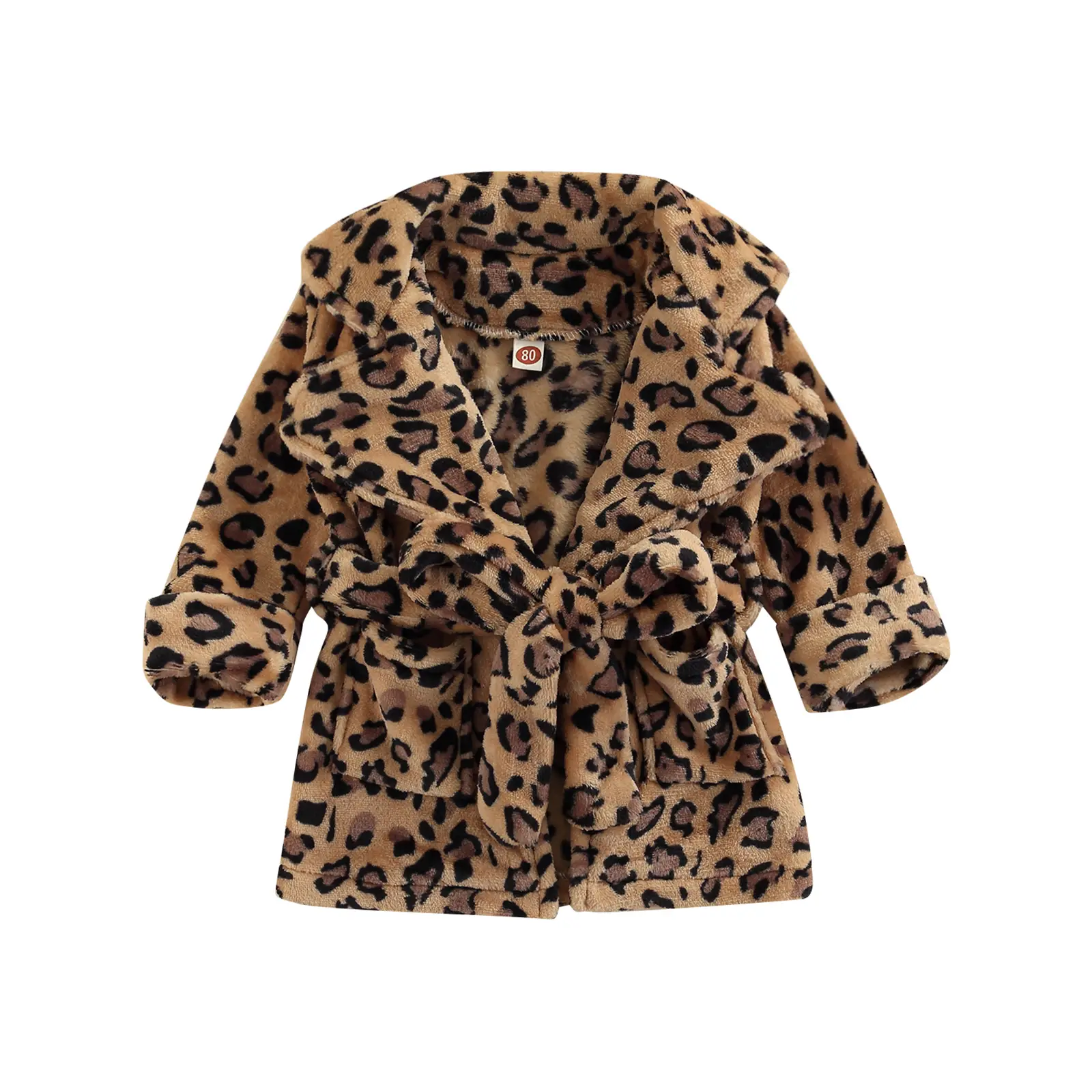 Canrulo Toddler Baby Girl Boy Fleece Bathrobe Gown Winter Autumn 12M 18M 24M 3T 4T 5T 6T Kids Soft Towel Plus Robe Bathrobe