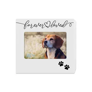 Pet Memorial Gift Pet Photo Cremation Urn Box Dog Loss Gift Cat Loss Pet Lovers Dog & Cat Cremation Urn Sympathy Gift for Pet Loss | Forever Loved
