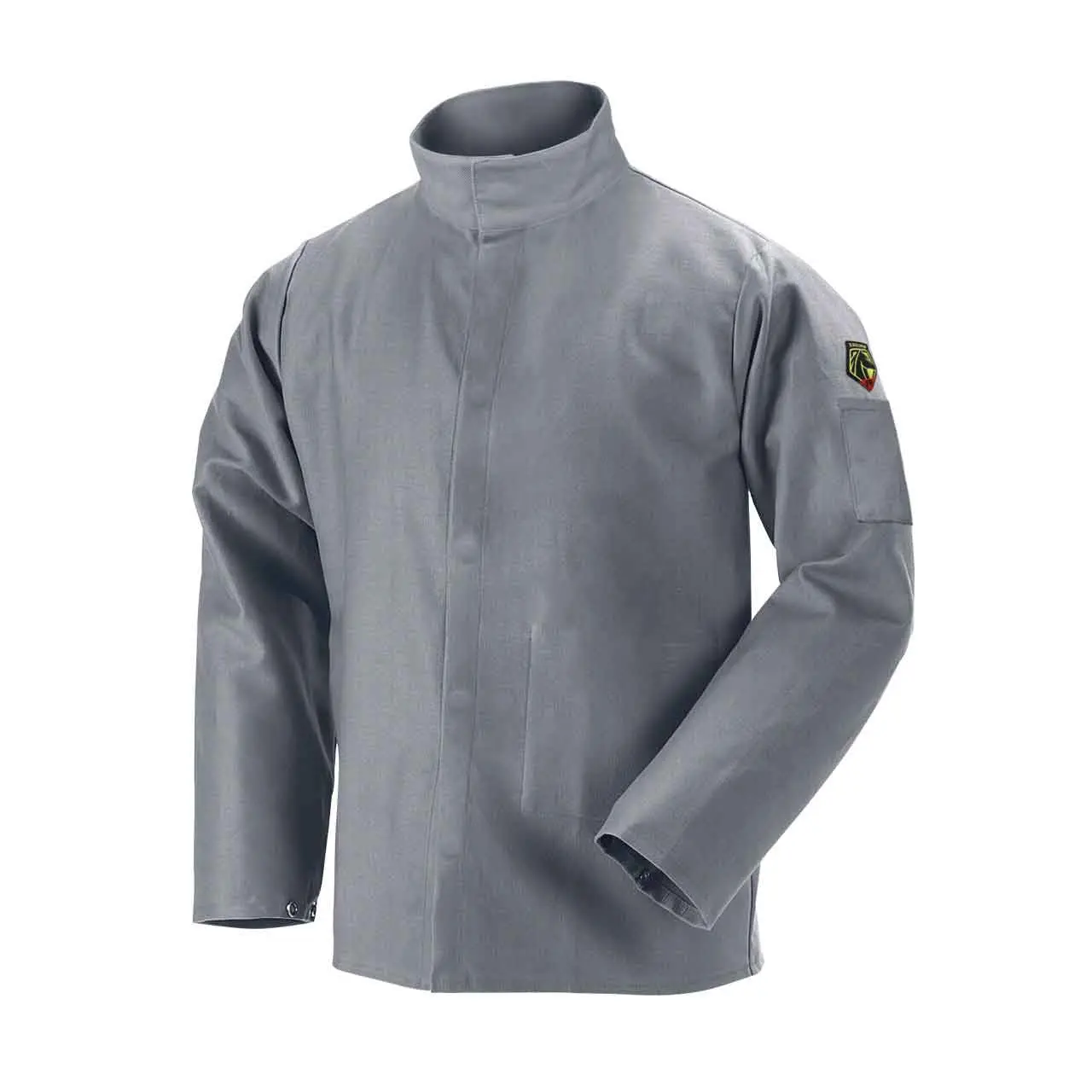 Black Stallion FR Welding Jacket - Gray (JF2220-GY)