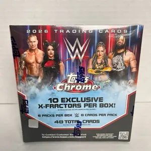 2026 WWE Topps Chrome Mega