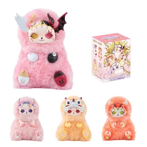 MOBO STAR Blazing Hearts Series 1 Mystery Blind Box - 12 Zodiac Cotton Doll Figures - Passion Themed Collectible Plush Toys