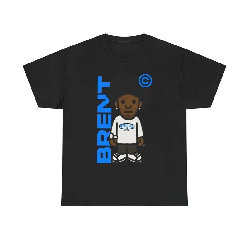 [ ✨     Cotton] Cotton BRENT CARTOON SHIRT - BRENT FAIYAZ, Streetwear, Music, Gtaphic TeeClothing, Streetwear, CasualWear