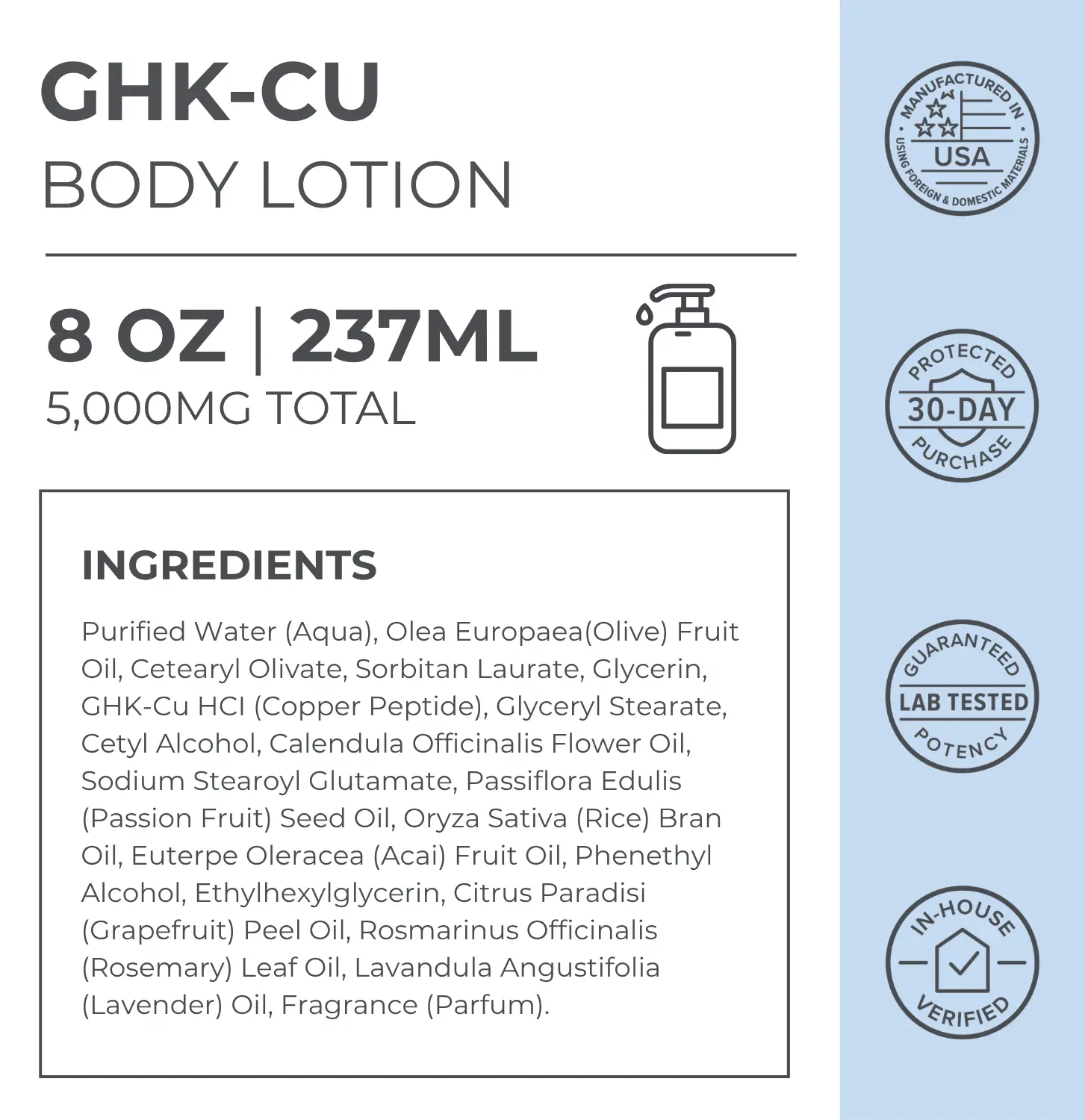 Neurogan Health GHK-Cu Copper Peptide Body Lotion | 2% Lotion, 8 oz / 237 mL - TikTok Shop Neurogan Health GHK-Cu Copper Peptide Body Lotion | 2% Lotion, 8 oz / 237 mL - TikTok Shop
