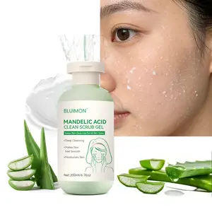 Mandelic Acid Clean Scrub Gel , Exfoliating Gel BlackSpots Remover ,Deeply Moisturizes , Smooth & clean , Suitable For All Skin Types Daily Use