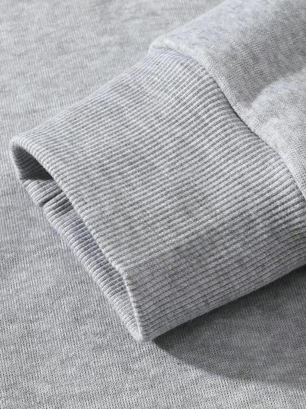 Men's solid color half zipper hooded casual pants two-piece set super soft, breathable, lightweight pullover sweatshirt with adjustable drawstring cap, large pocket, loose fit, daily leisure travel, morning walk, outdoor errand, long sleeved