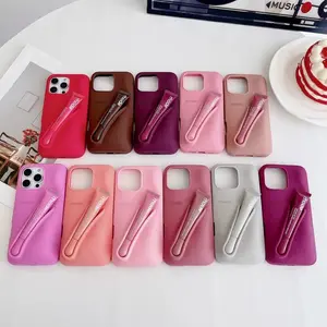 Phone Case with Lip Gloss Holder for iPhone 11–17 Series | Portable Beauty Cover