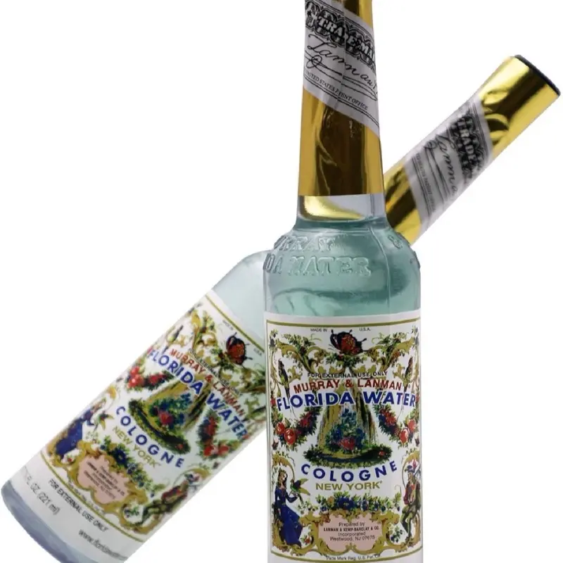 Murray & Lanman Florida Water 2 Cologne - Unisex Fragrance Bottle with Refreshing Citrus, Fruity Scent