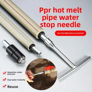 Water Pipe Stop Leak Needle Tool with Pressure Band Hot Melt Faucet Repair Kit for Efficient Leaks