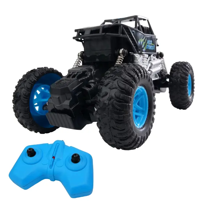 USA Toyz Wild Crawler RC Monster Truck, Off-Road 4x4 Rock Crawler, High Suspension RC Truck for Kids