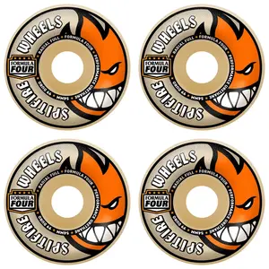 Spitfire Skateboard Wheels 58mm F4 99A Radial Full Natural