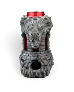 Dragon's Keep Dice Tower and Can Holder for DND and Magic the Gathering