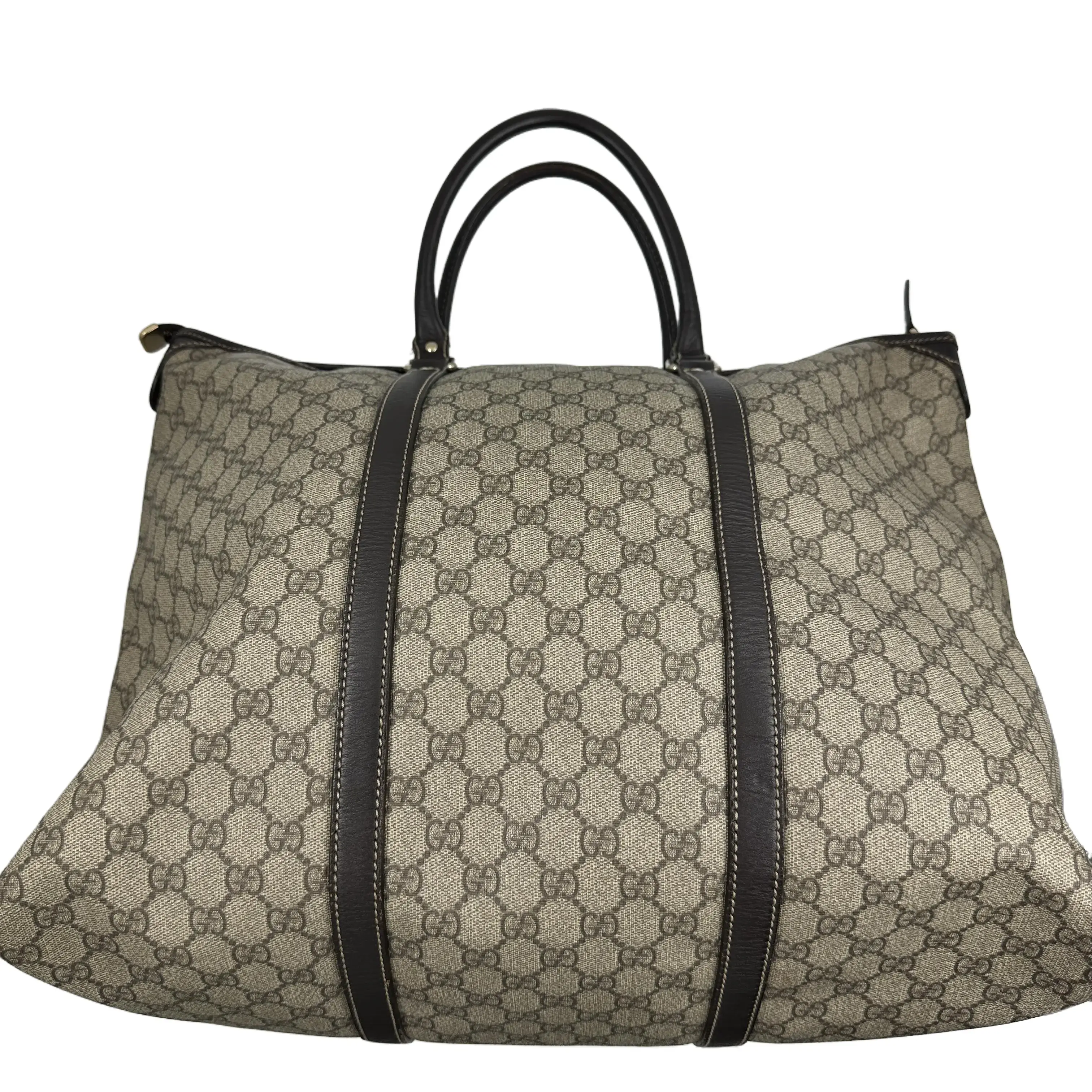 Pre-owned GUCCI authentic GG Supreme Monogram Medium Joy Tote A101250