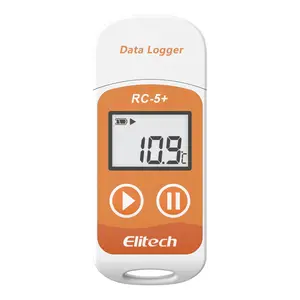 Elitech RC-5+ Reusable USB Temperature Data logger with Auto PDF Report