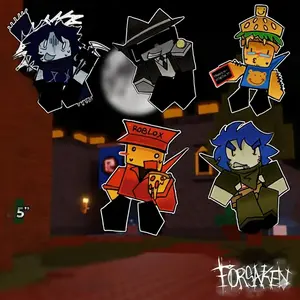 Roblox Forsaken survivors keychains, Builderman Shedletsky Dusekkar Taph Two Time Chance 007n7 Elliot Guest 1337 Noob, Forsaken Keychain, Forsaken Charm, Roblox Charm, Roblox Keychain
