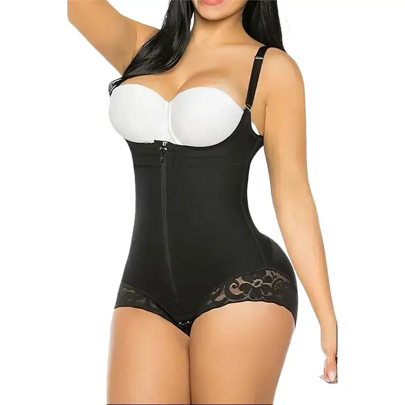 Women's Colombian Overbust Fajas Shapewear Bodysuit - Tummy Control, Compression Brief Girdle