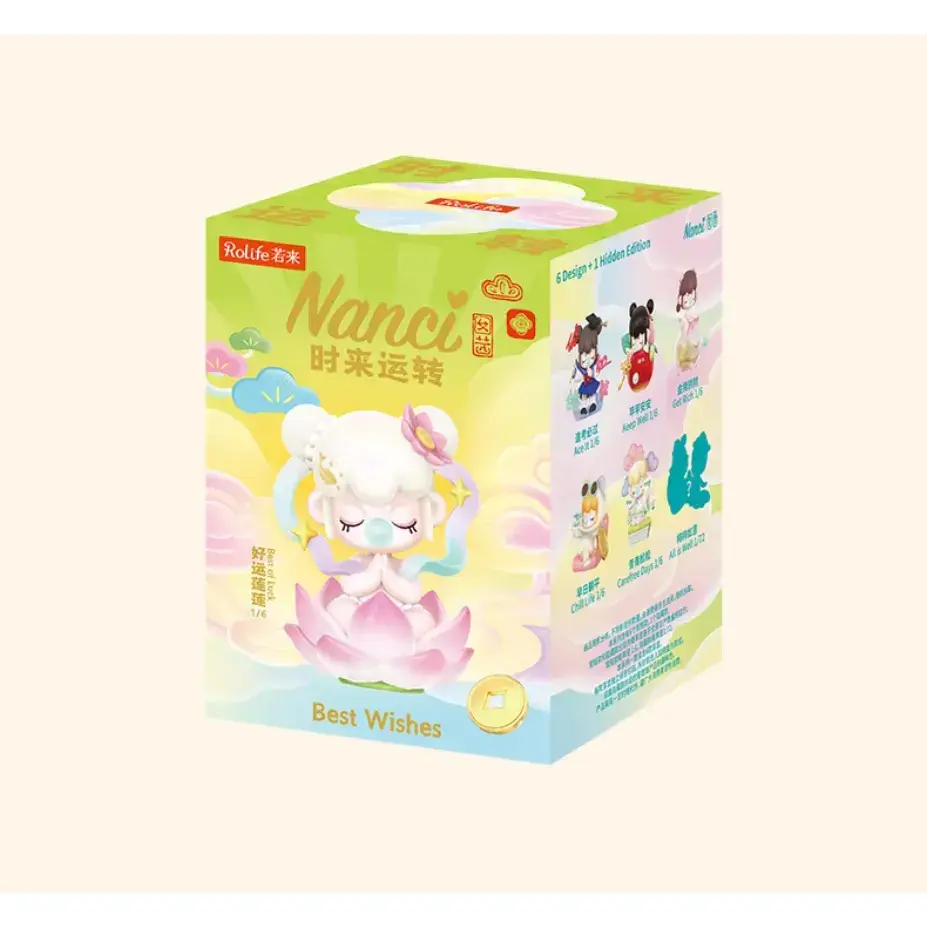 Nanci Best Wishes Series Blind Box, Collectible Figurine Blind Pack (1309 Edition)
