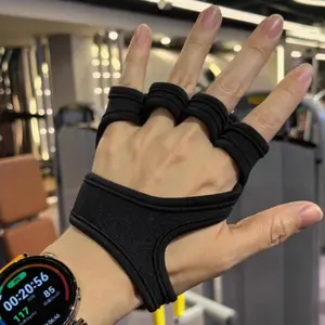 Fitness non-slip breathable half-finger protective gloves for weightlifting, pull-up bar training, strength training, and cycling sports for men and women