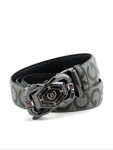 New Trendy Fashion Men's Belt, Casual Business Leather Belt, Versatile Daily Wear Waistband for Suits & Pants, Adjustable Waist Belt, Elegant Belt Buckle