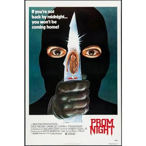 Prom Night, US poster art, 1980, Embassy Pictures/courtesy Everett Collection .Poster Decorations, Holiday Poster - Halloween Party Decorations. Moives Poster.Wall Decor.Poster Gift For Holiday, Halloween, Birthday, Christmas