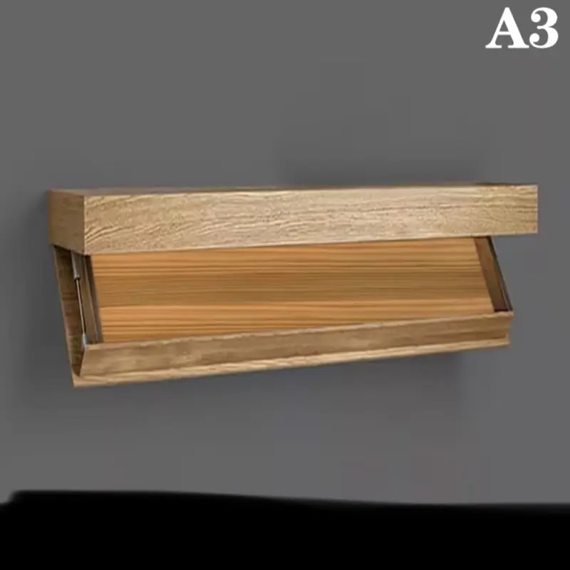 Floating shelf with hidden storage
