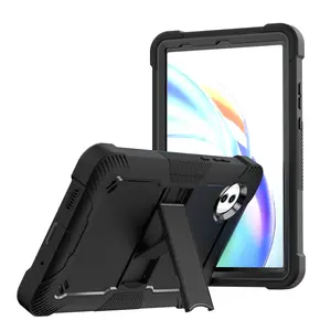 Anti-Drop Protective Case for Honor Tablet Series, Fits X7/x8/x8 Pro/x8a/x9a/pad 10, Full Coverage Hard Shell Silicone with Stand, Ideal for Learning, Work, Entertainment