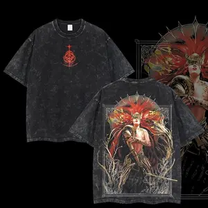 valentine shirts Vintage Malenia Shirt - Blade of Miquella Elden Ring Collection Game  Washed Tee Game Acid Washed Lightweight TSHIRT, Gift For Game Fan