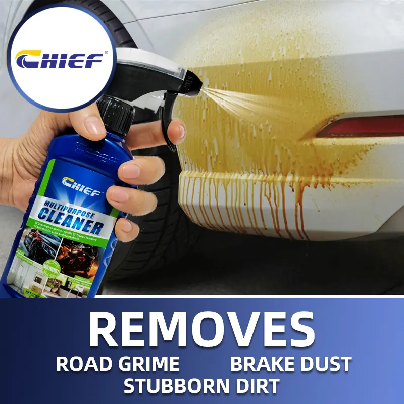 Chief Multipurpose Cleaner -The Ultimate Cleaning Solution： Pleasant Fragrance, Comprehensive Cleaning, Safe for Cars, Trucks, SUVs, Motorcycles and More
