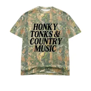 Honky Tonks & Contry Music Realtree Shirt