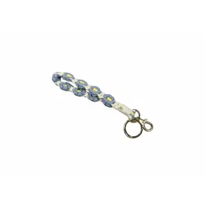 Keychain: Crochet flowers