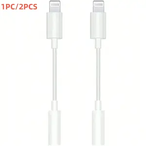 Lightning to 3.5mm Headphone Adapter, Aux Audio Cable Converter, Compatible with iPhone 14 13 12 11 XR XS X 8 7 iPad Ipod