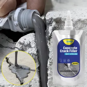 Cement Repair Paste, Crack Filler Sealant for Roof Walls, Concrete Sealant Waterproof, Concrete Caulking Adhesive, Easy Use Durable, Suitable for Plastic Wood Concrete Stone Metal, Indoor Outdoor