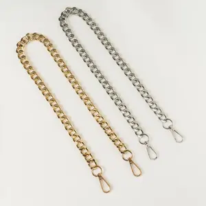 2026 Versatile Gold Aluminum Chain, Works as a Trendy Bag Charm AND a Fashionable Waist Chain, Ideal for Casual & Streetwear Looks