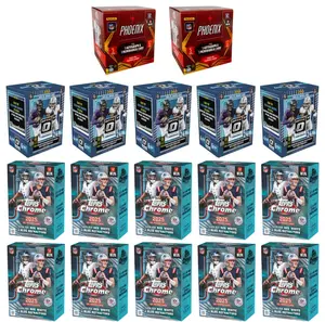 BREAK 1129 4/24 : (10) 2025 Topps Chrome Value Boxes, (5) 2025 Optic Hobby Blasters, (2) 2025 Phoenix Preferred Hobby Boxes Pick Your Team Break PYT