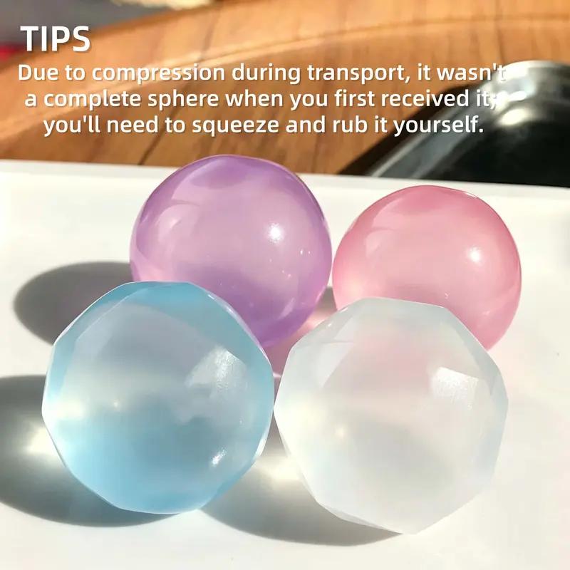 Coconut Oil Squishy Stress Toy – Shapeable Soft Fidget Ball with No-Rebound Texture for Stress Relief, Sensory Play, Desk Decor, Study & Office Relaxation, Fun Gift for Kids & Adults (1PC)