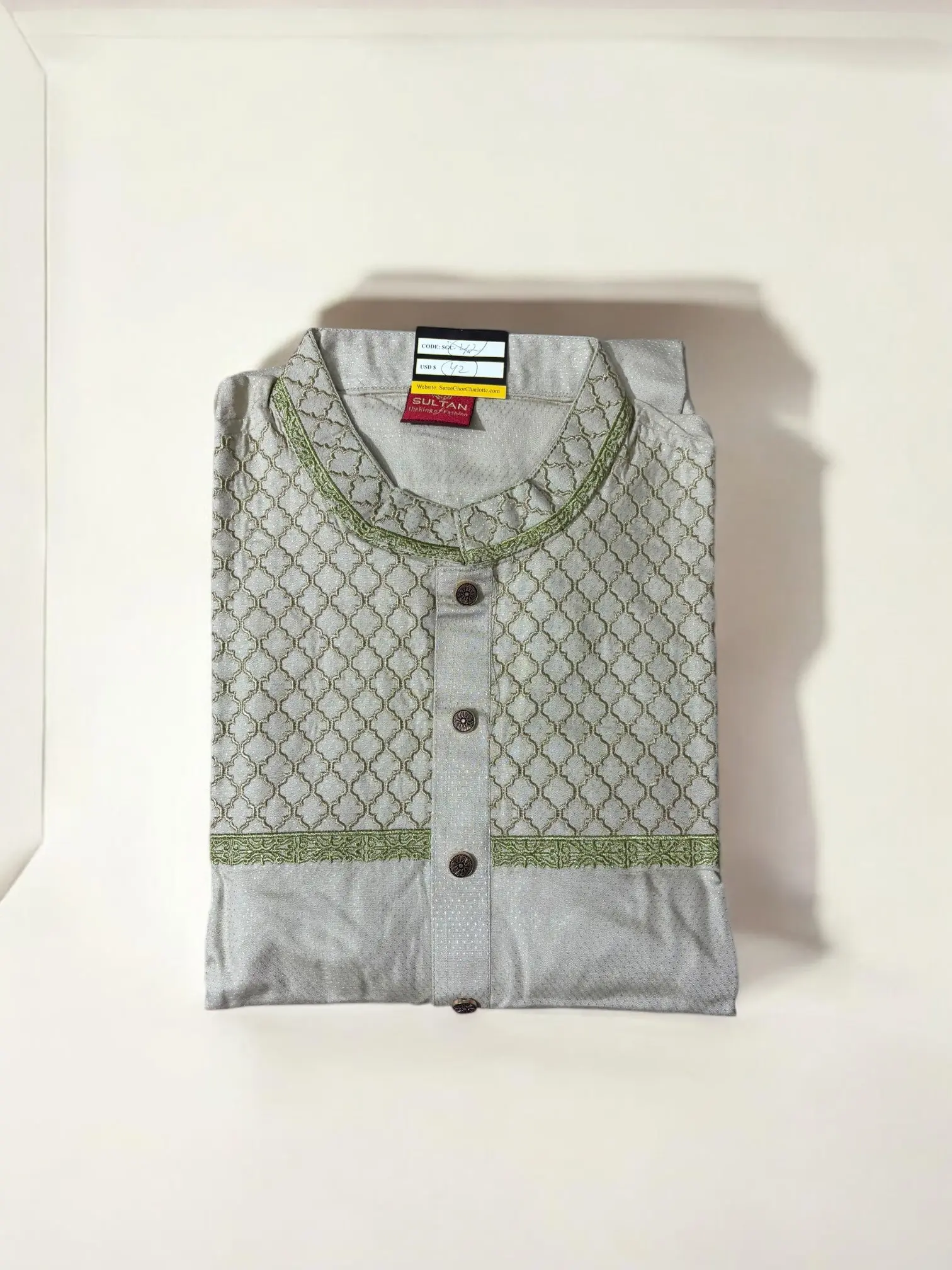 Traditional Men's Soft Cotton Kurta – Ethnic Wear for Men-205