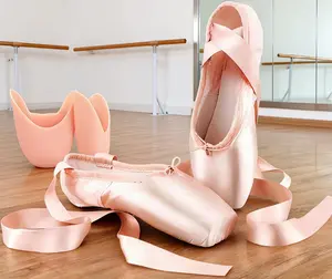 pointe shoes high arches,Satin Pointe Shoes for Girls and Ladies Professional Ballet Dance Shoes with Ribbon for School or Home
