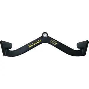 LAT Pull Down Bar for Cable Machine, LAT Pulldown Attachments T Bar V Bar Cable Attachment, Back Tricep Bar Strength Training Handle