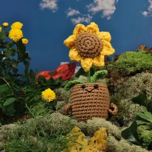 Custom Playlist Sunflower Plush | Tap-to-Play Music Gift with NFC