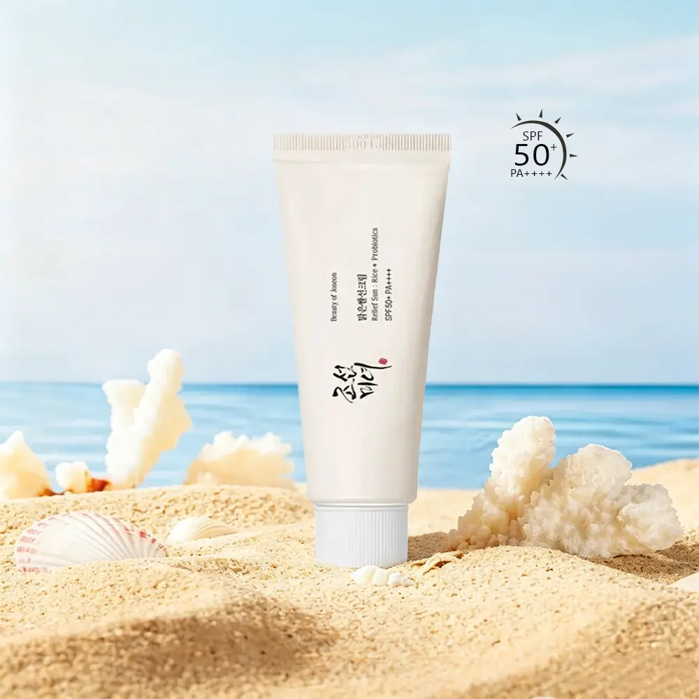Beauty of Joseon Relief Sun Rice + Probiotics SPF50+ PA++++ | No White Cast, Hydrating Korean Sunscreen for Sensitive Skin