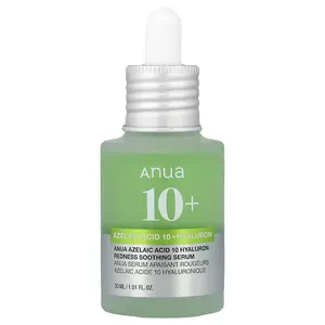 Anua Azelaic Acid 10 Hyaluron Redness Soothing Serum, 1.01 fl oz (30 ml)