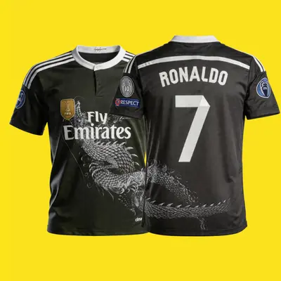 Ronaldo Real Madrid 2014 Ucl Final Jersey - TikTok Shop