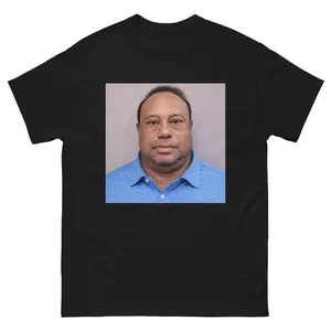 Tiger Woods Mugshot DUI Arrest T-Shirt