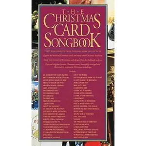 USED-Christmas Card Songbook: Featuring Designs from the Hallmark Collection by Hal Leonard Corporation (Hardcover)