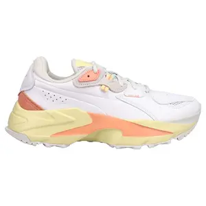 PUMA Womens Orkid Lace Up Sneakers Shoes Casual - White