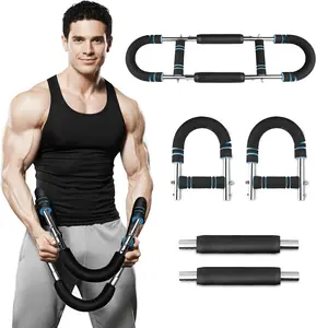 Twister Arm Trainer 40-100 lb, Adjustable Chest Workout Equipment Exerciser for Men, Portable Arm & Chest Twister Trainer