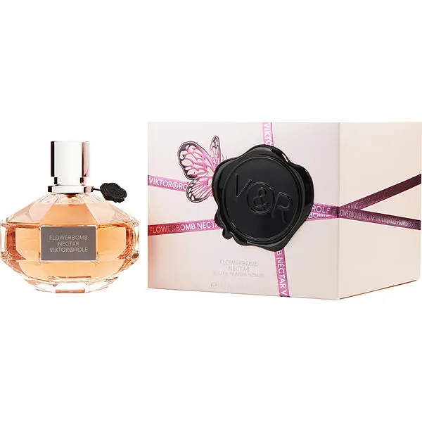 Viktor & Rolf Flowerbomb Nectar for Women Eau de Parfum Intense Spray, 3.0 Ounce